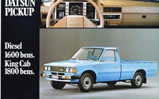 Datsun Pickup -esite, 1980