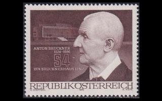 Itävalta 1443 ** Säveltäjä Anton Bruckner (1974)