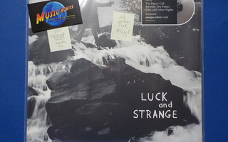 DAVID GILMOUR - LUCK AND STRANGE - SILVER EU 2024 UUSI LP