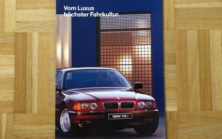 Esite BMW E38 7-sarja vuodelta 1994