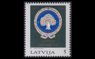 Latvia 375 ** Yliopisto 75v (1994)