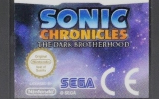 Sonic Chronicles: The Dark Brotherhood