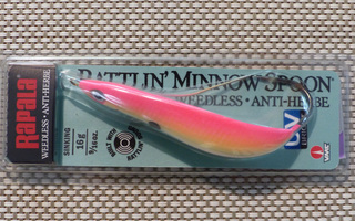 RAPALA Rattlin' Minnow Spoon 8cm, 16g Väri: PSU