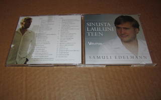 Samuli Edelmann 2-CD Sinusta Lauluni Teen v.2013 VP RARE!