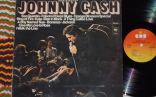 JOHNNY CASH - Best Of - LP 1973 rockabilly EX-