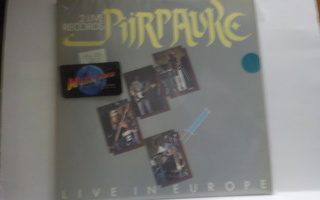 PIIRPAUKE - LIVE IN EUROPE M-/M- SUOMI 1983 2LP