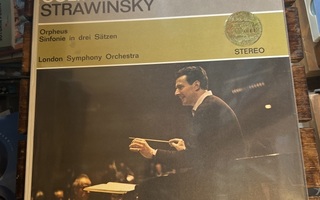 Stravinsky: Orpheus, Sinfonie In Drei Sätzen lp