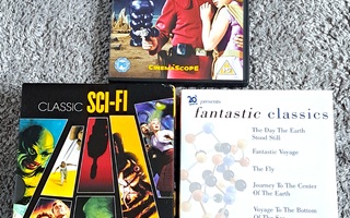 Pikku paketti scifi- ja kauhuklassikoita - DVD (14 levyä)
