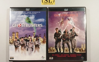 (SL) 2 DVD) Ghostbusters 1 ja 2 - HAAMUJENGI (EGMONT)