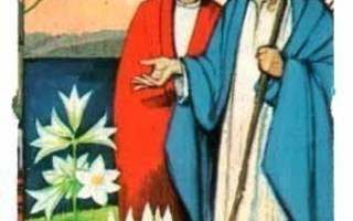 EO 8061 / NELKKU: Jeesus, opetuslapset, vertaus liljoista.