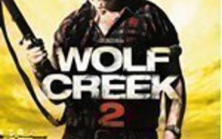 Wolf Creek 2 DVD **muoveissa**
