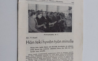 Sairalan Ev. Kansanopistolehti : opistolehti 3/1961