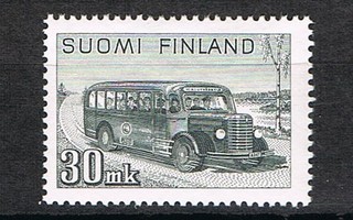 1947  M30 30mk postiauto  ++