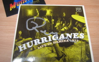 HURRIGANES - LIVE IN HAMINA 1973 CD REMUN NIMMARILLA !