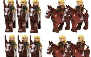 LOTR 10x ELF Horsemen #2 Lego figure - HEAD HUNTER STORE.
