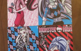 17 Monster High keräilykorttia