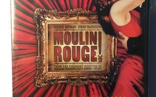 MOULIN ROUGE, DVD x 2, Luhrmann, Kidman, McGregor, muoveissa
