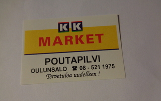 TT-etiketti K Market Poutapilvi, Oulunsalo
