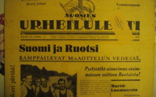 Suomen Urheilulehti Nro 62/1931 (28.9)