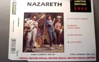 NAZARETH  ::  THIS FLIGHT TONIGHT  ::  CD  EP  LIMITED  1989