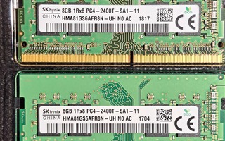 16 GB DDR4 2400T SK hynix läppäri muistia