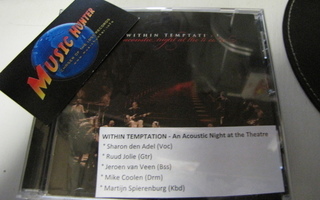 WITHIN TEMPTATION-AN ACOUSTIC NIGHT AT THEATRE CD+5 NIMMARIA