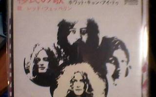 LED ZEPPELIN - IMIGRANT SONG -JAPANI  7" SINGLE EX+/EX+