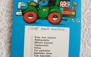 PISTÄ RASTI RUUTUUN Posti- ja telelaitos