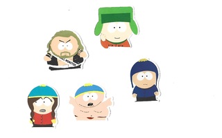 South Park tarroja 5kpl