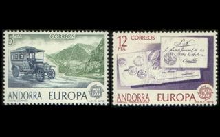 Andorra Sp 123-4 ** Europa (1979)