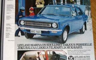 1978 Morris / Leyland Marina esite - suomalainen