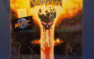 DESTRUCTION - INFERNAL OVERKILL - SCAN 1985 M-/M- LP