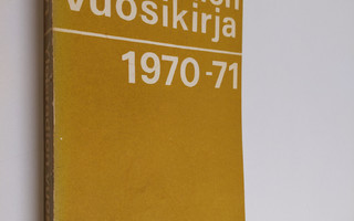 Yleisradion vuosikirja 1970-71