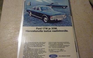 Ford 17M / 20 M -70 mainos