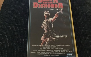 DEATH BEFORE DISHONOR VHS