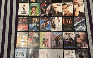 DVD-elokuvia, sekalaisia 41 kpl