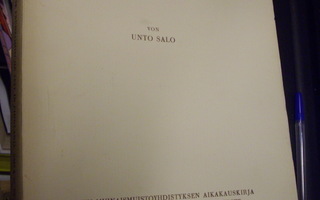 Unto Salo : Die Fruhrömische Zeit in Finnland (1 p. 1968)