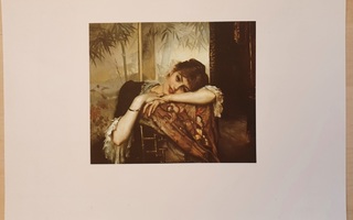 Albert Edelfelt - Pariisitar postikortti