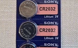 Sony 3V CR2032 lithium paristo