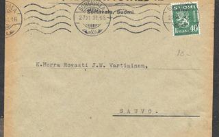 Postilähetys - Yl.m. 40p (LAPE 147) Sortavala 27.11.1931