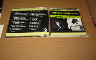 Irwin Goodman CD Irwinismi / Ei Tippa Tapa v.1991  GREAT!