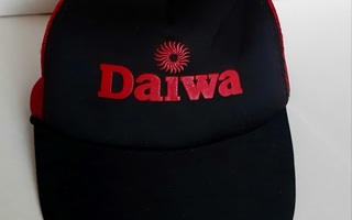 Daiwa vintage mainos lippahattu