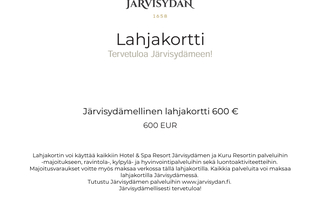 Järvisydän lahjakortti 292e