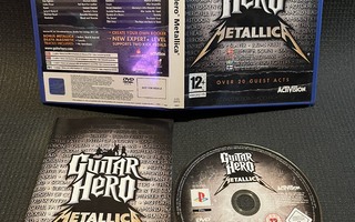 Guitar Hero Metallica - Nordic PS2 CiB