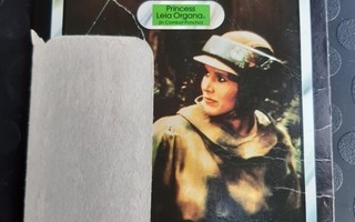 Star wars vintage Princess Leia In Combat Poncho Cardback