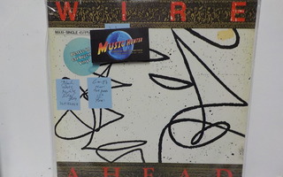 WIRE - AHEAD EX+/EX+ SAKSA 1987 12" MAXI