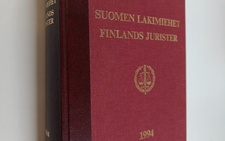 Päivi (toim.) Kämäräinen : Suomen lakimiehet 1994 = Finla...