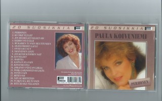 Paula Koivuniemi 20 suosikkia perhonen CD