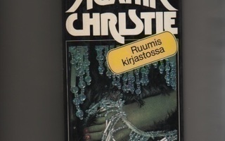 Christie: Ruumis kirjastossa, WSOY 1985, sid., 4.p., K3 +