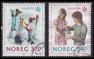 Norja 1019-20 o Europa lasten leikit (1989)
